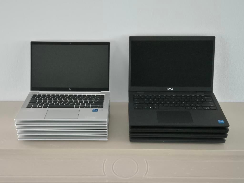 Gezocht: Partij Laptop's • Dell, HP, Lenovo, Fujitsu Etc., Computers en Software, Windows Laptops, Ophalen, Zo goed als nieuw