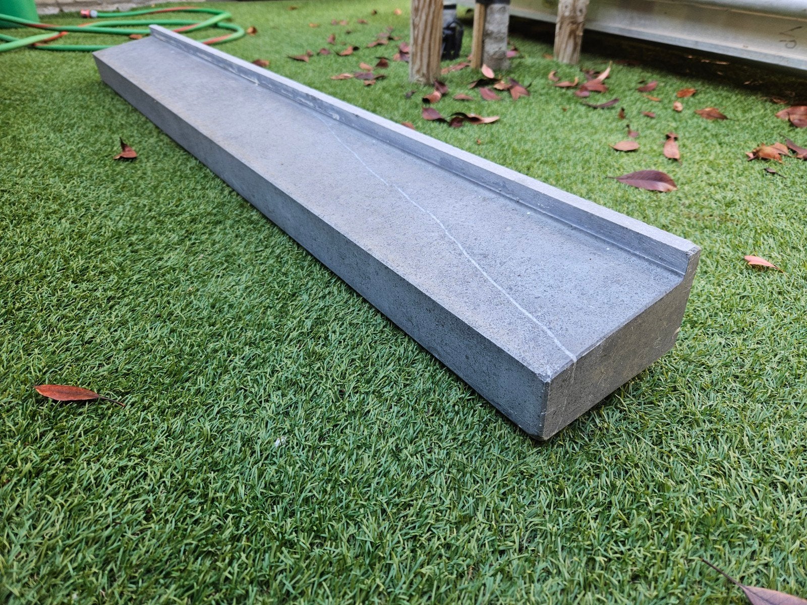 Mooie robuuste hardstenen dorpel/waterslag 132.5cm, Ophalen, Gebruikt