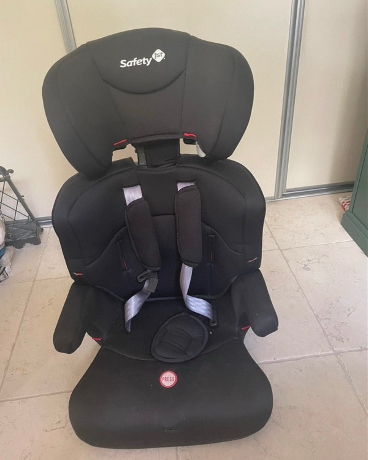 Safety 1st autostoeltje - Zwart, 9-36 kg, Zijbescherming, 9 t/m 36 kg, Ophalen, Overige merken