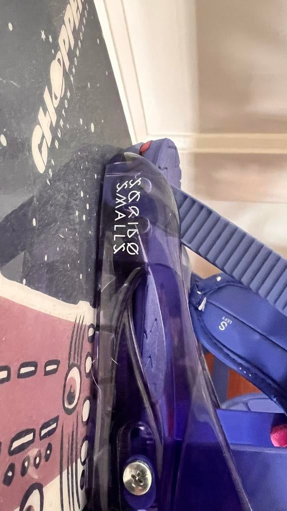 Burton Chopper Snowboard met Smalls Bindingen, Ophalen of Verzenden, Gebruikt, Board