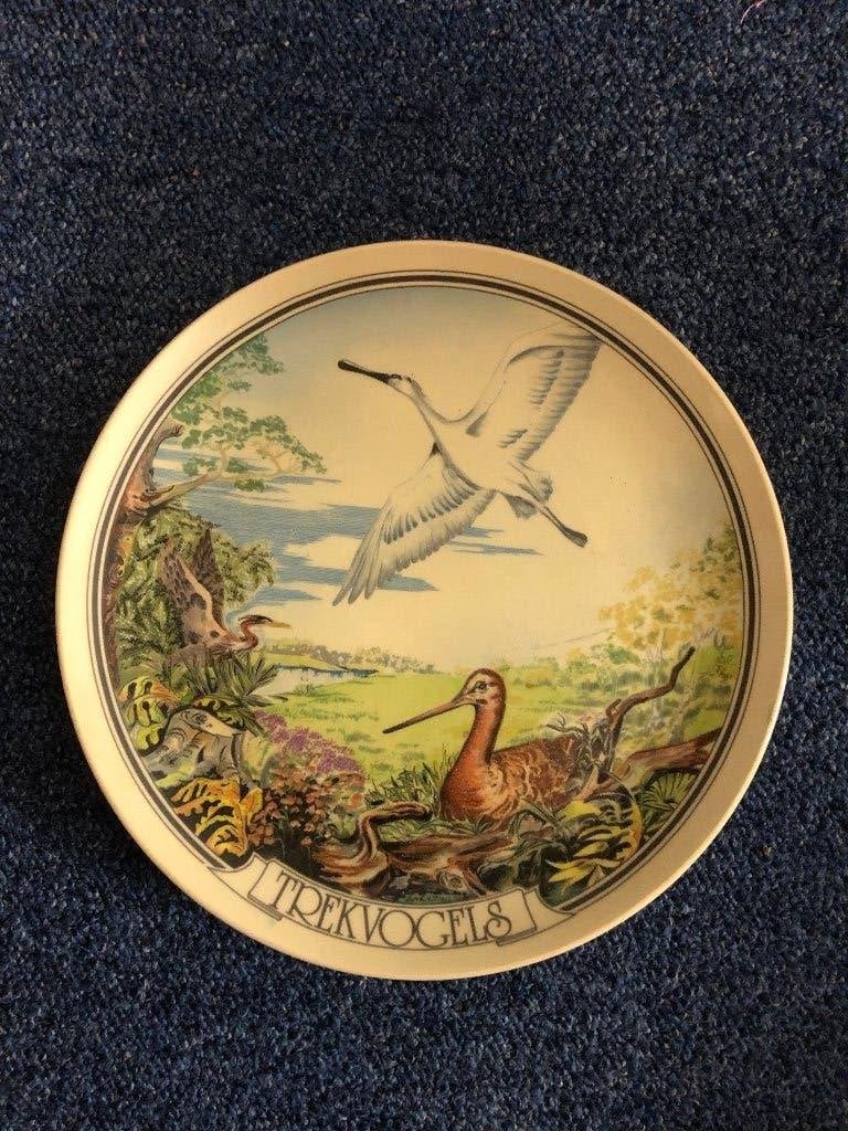 Wandbord Regina, gelimiteerde uitgave WNF Trekvogels, Verzamelen, Dierenverzamelingen, Ophalen of Verzenden, Zo goed als nieuw