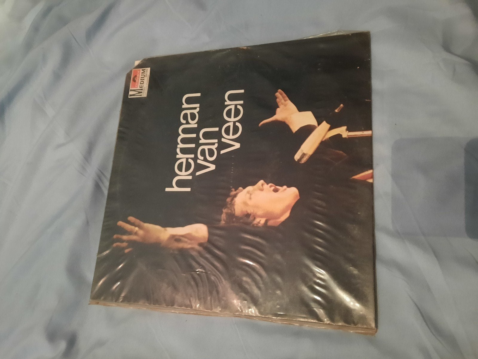 Herman van Veen - Medium LP (Gebruikt), LP, Gebruikt, Ophalen of Verzenden, Pop