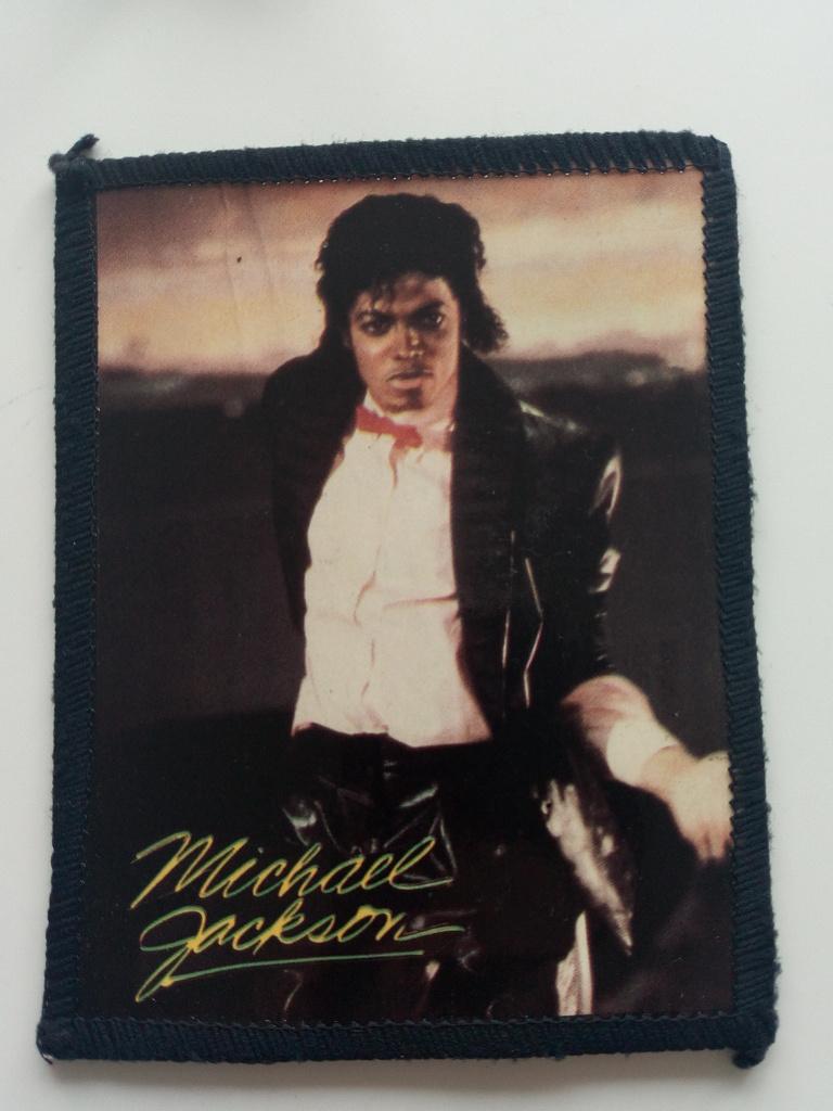 MICHAEL JACKSON vrij zeldzame vintage PATCH 15, Verzenden, Nieuw, Kleding