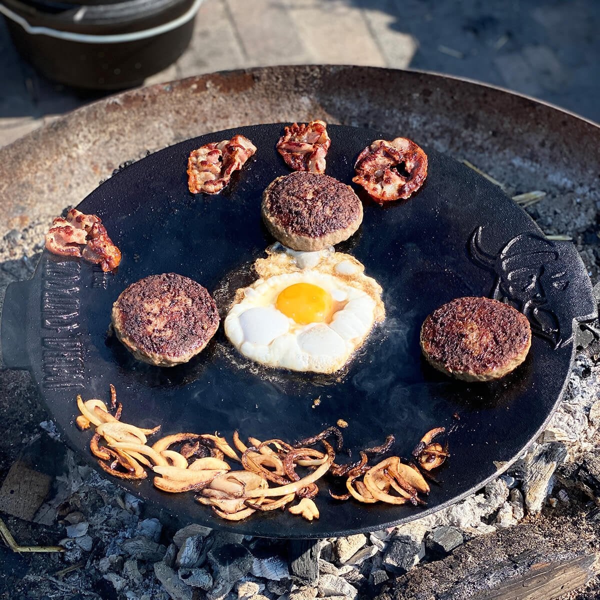 Valhal Outdoor Griddle & Firebowl, Ophalen of Verzenden, Zo goed als nieuw, Vuurkorf