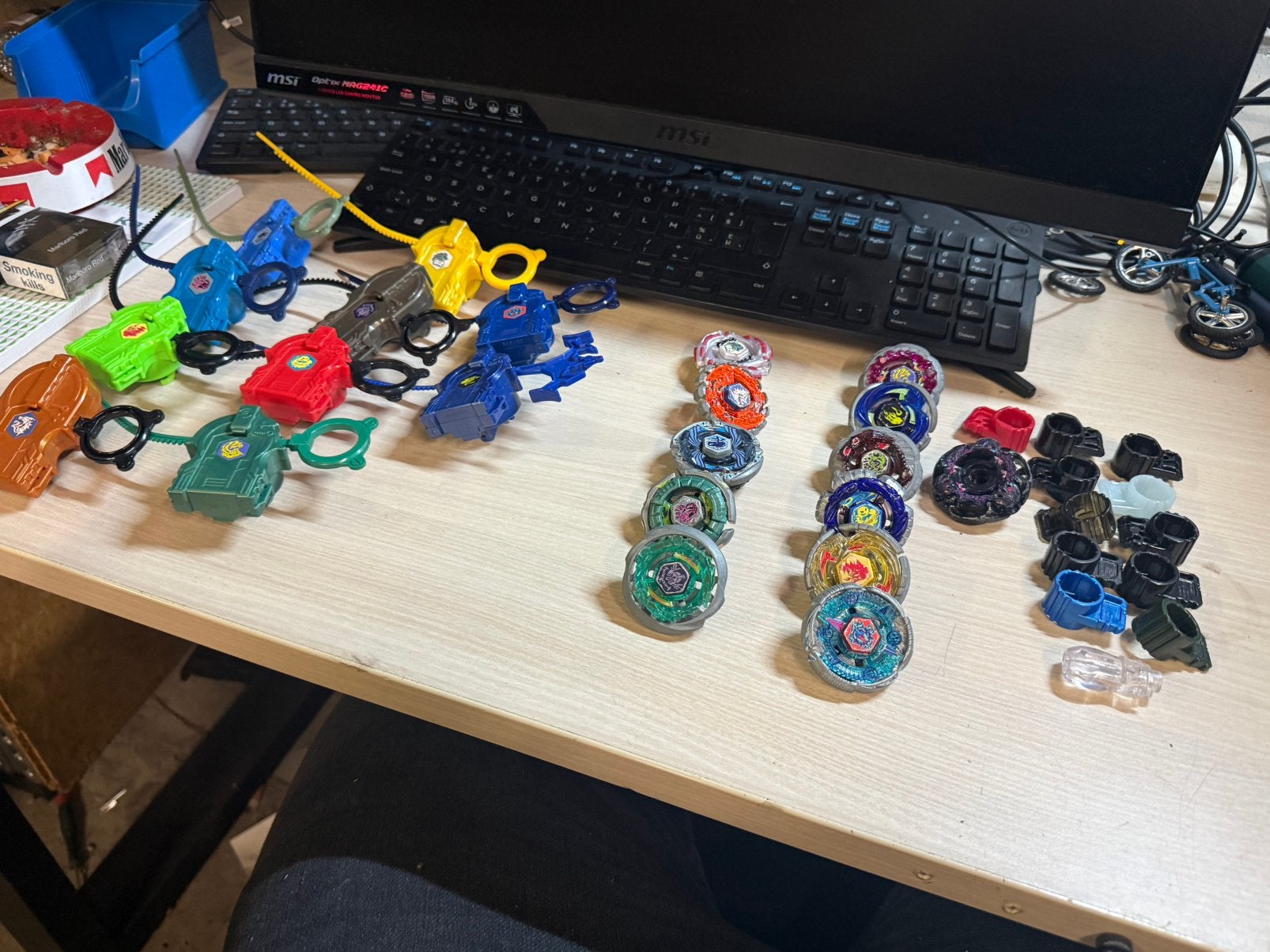 Beyblade Metal Fusion met Beyblade Beystadium, Verzamelen, Ophalen, Zo goed als nieuw