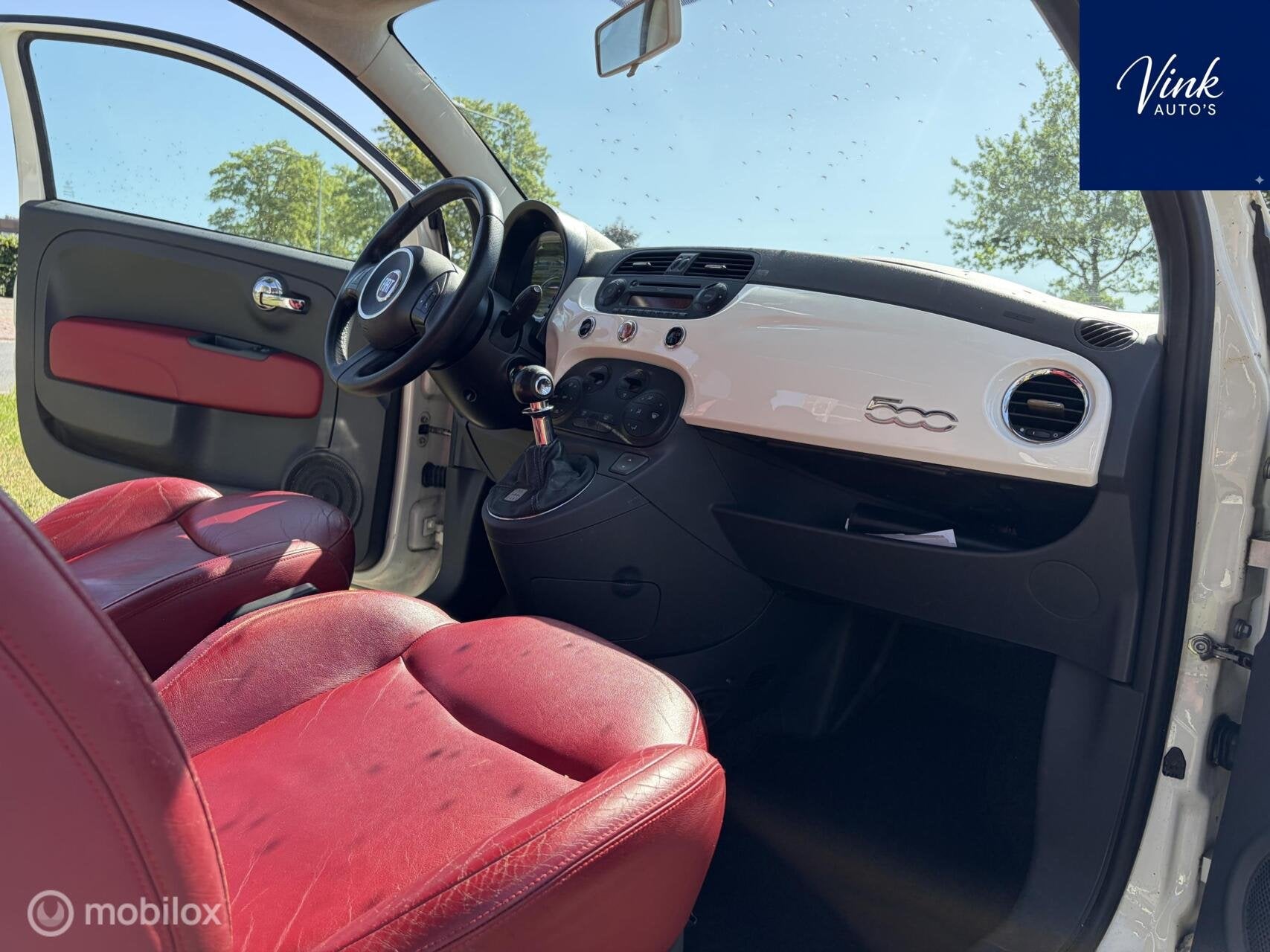Foto 8 van Fiat 500 1.4-16V Lounge | Panoramadak | Subwoofer | Leer