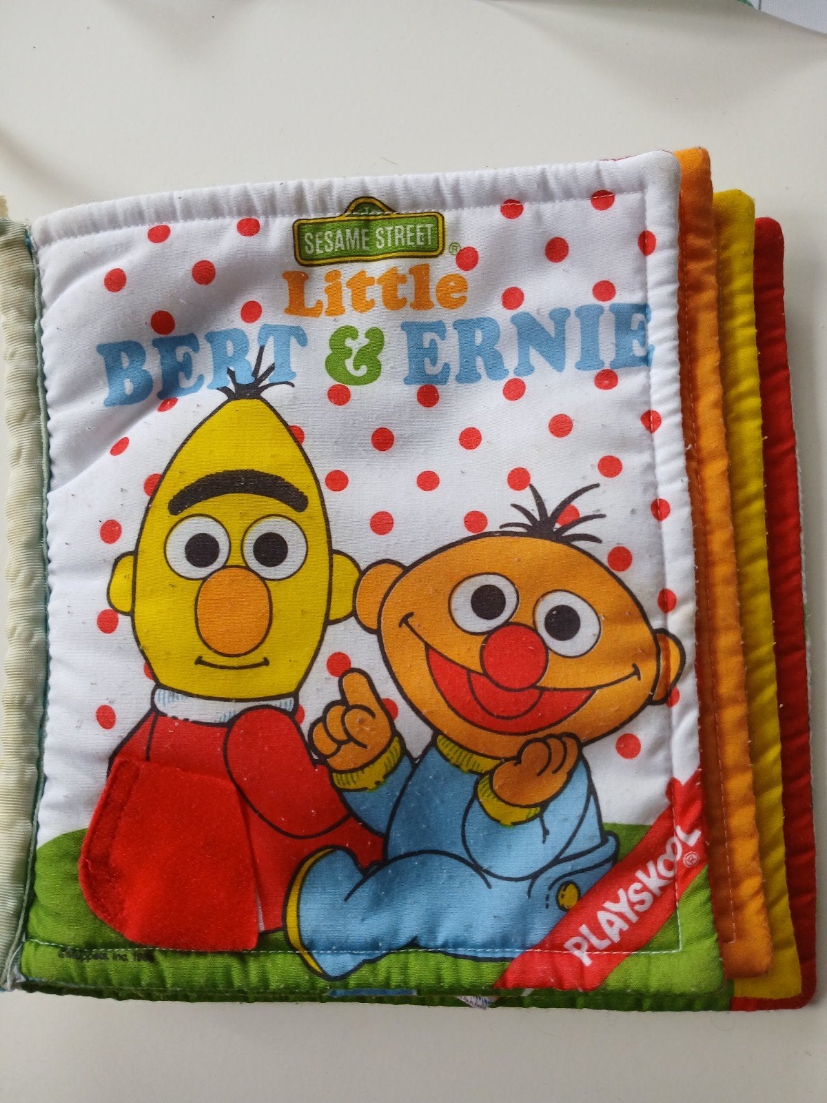 Voel boekje van Bert en Ernie, Ophalen, Gebruikt