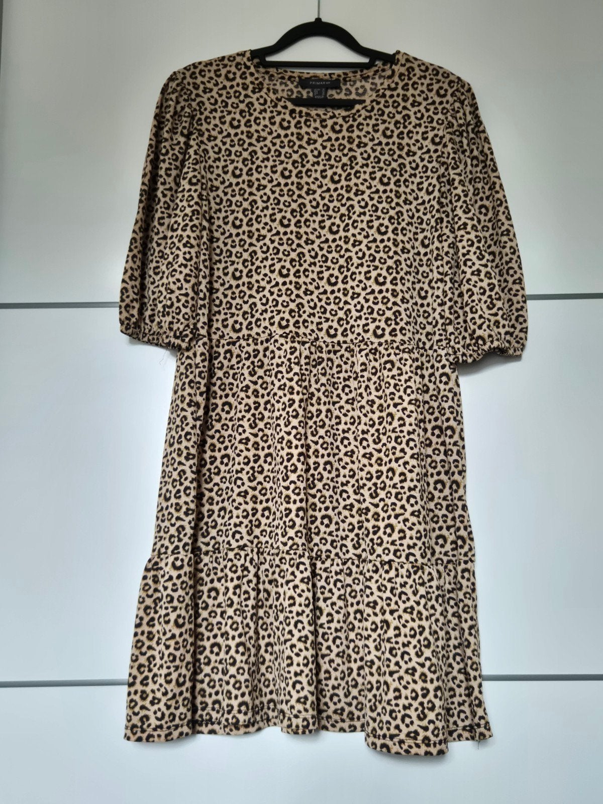 Panter jurkje, Bruin, Maat 42/44 (L), Ophalen of Verzenden, Zo goed als nieuw