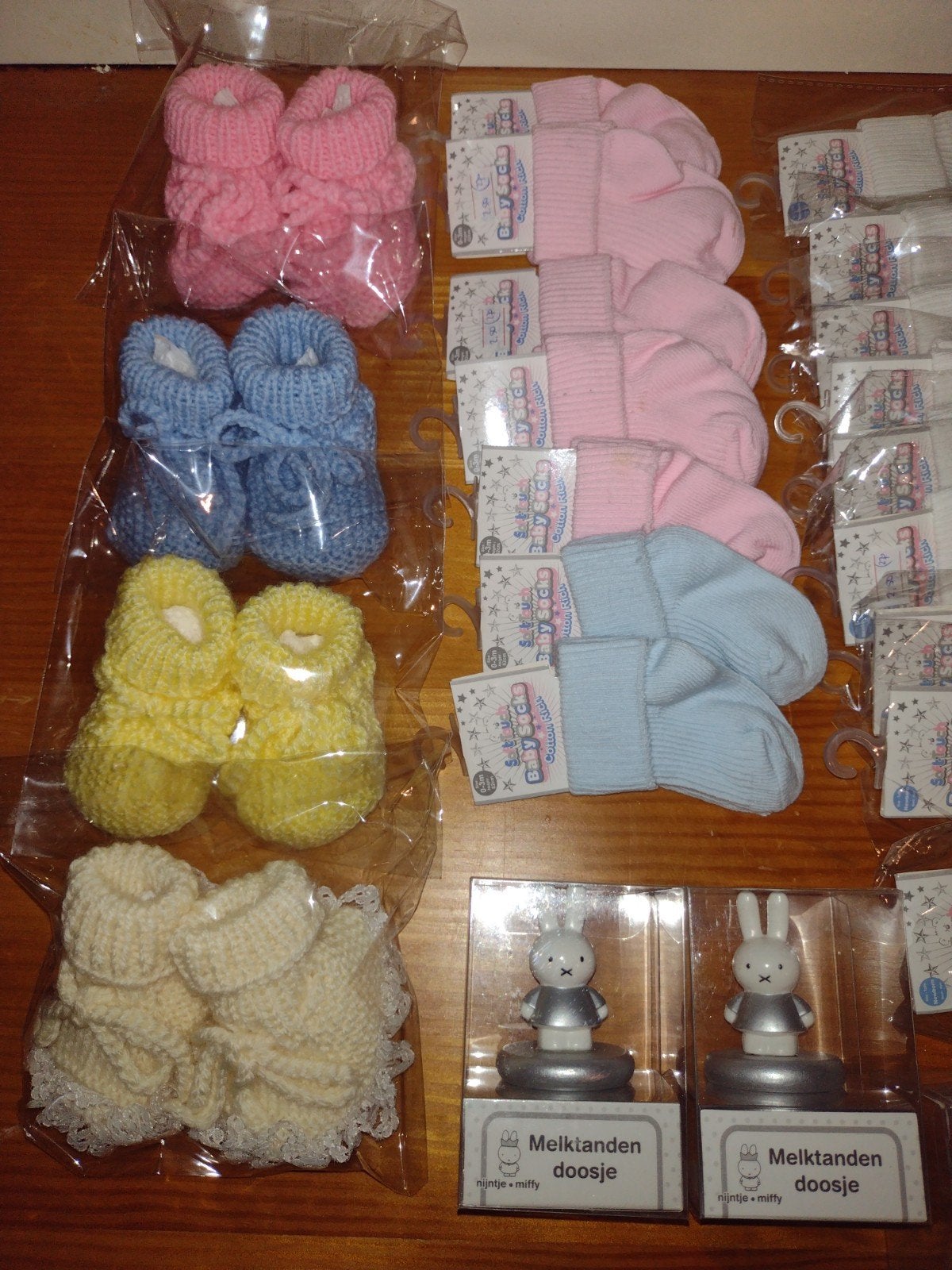 Partij baby artikelen NIEUW  36 delig., Baby socks, Nieuw, Ophalen of Verzenden, Nvt