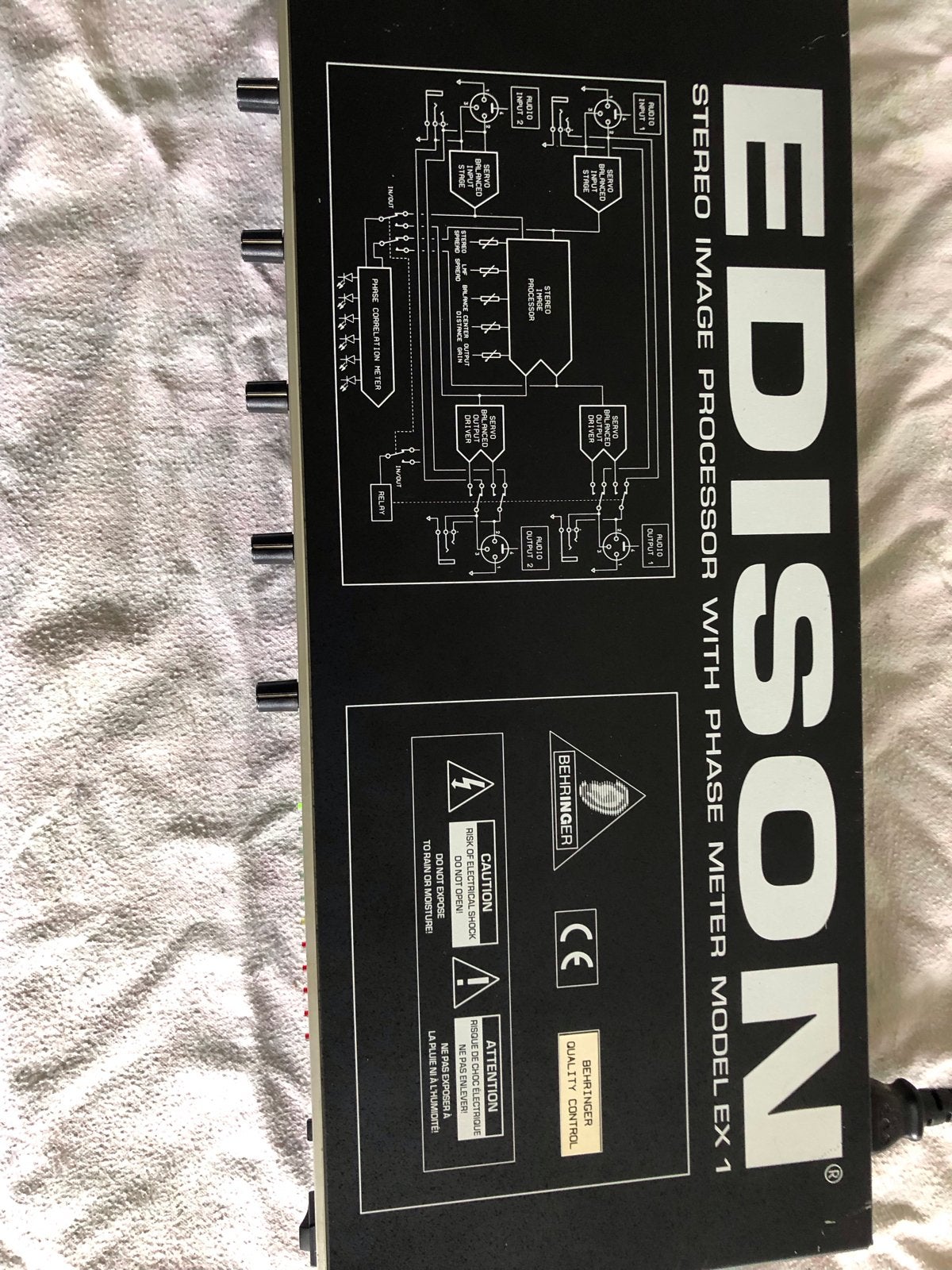 Behringer Edison Stereo Image Processor EX1, Ophalen of Verzenden, Gebruikt, Overige typen