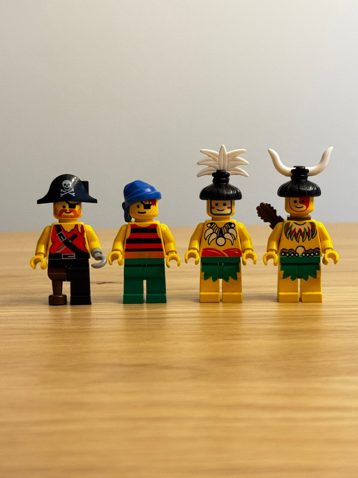 LEGO Pirates Islanders 4 Minifigures + onderdelen (Set 6264), Lego, Zo goed als nieuw, Minifiguur, Inclusief minifiguren