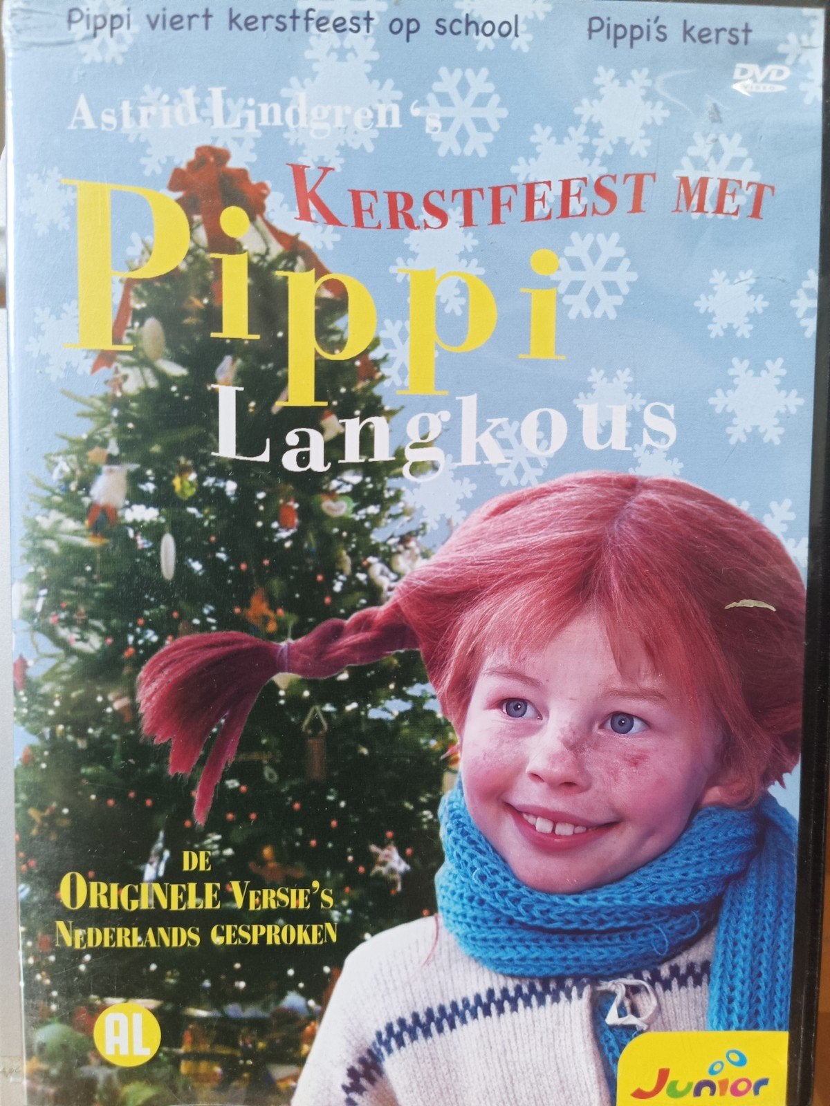 Pippi Langkous - Kerstfeest met Pippi Langkous DVD, Alle leeftijden, Inclusief doosje, Tv-serie, Zo goed als nieuw