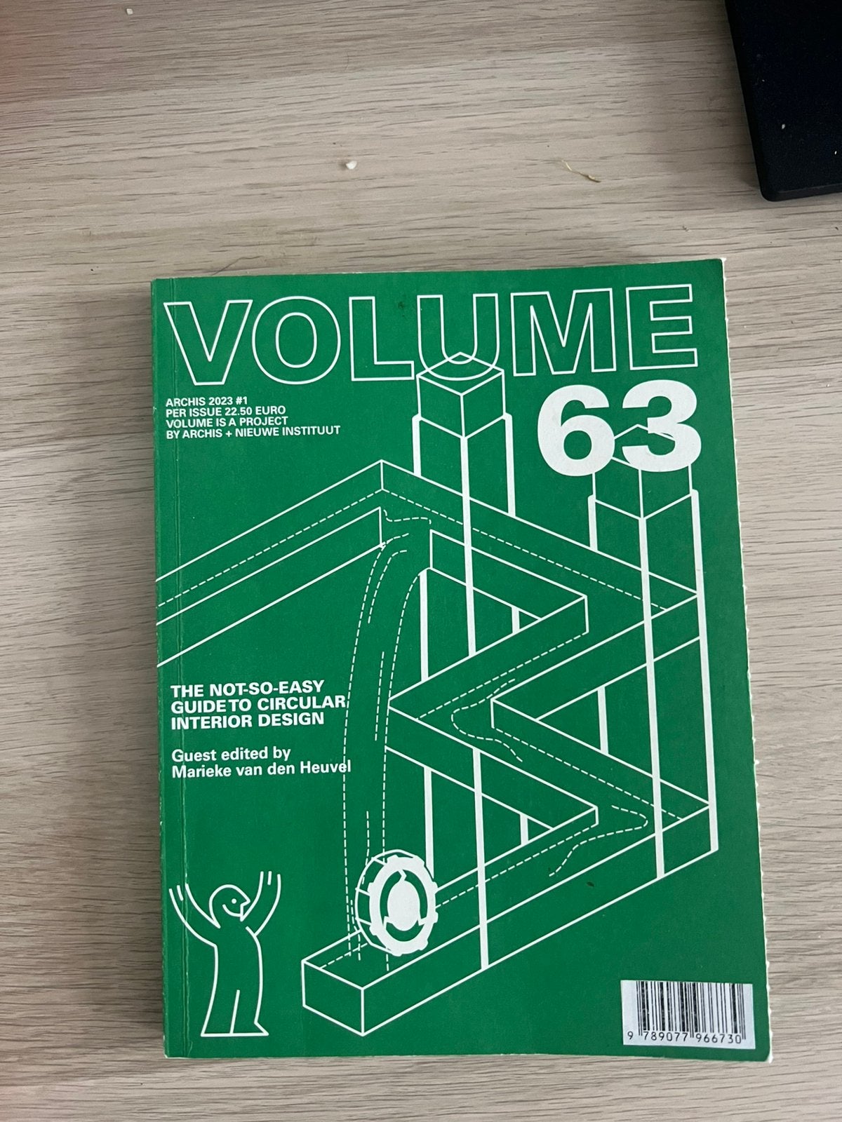 Archis 2023#1 Volume 63 not so easy guide to interior design, Ophalen of Verzenden, Zo goed als nieuw, Architectuur algemeen