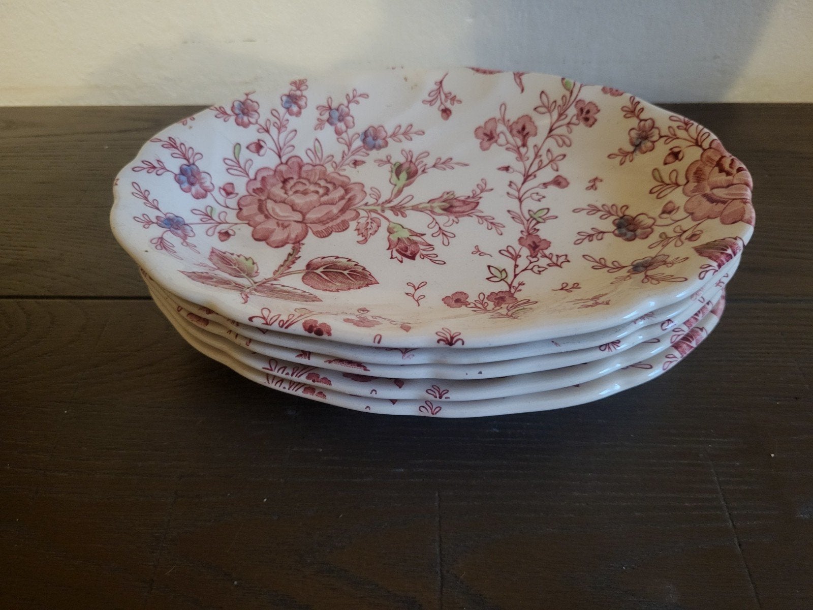 Johnson Brothers Rose Chintz schaaltjes set, Ophalen of Verzenden