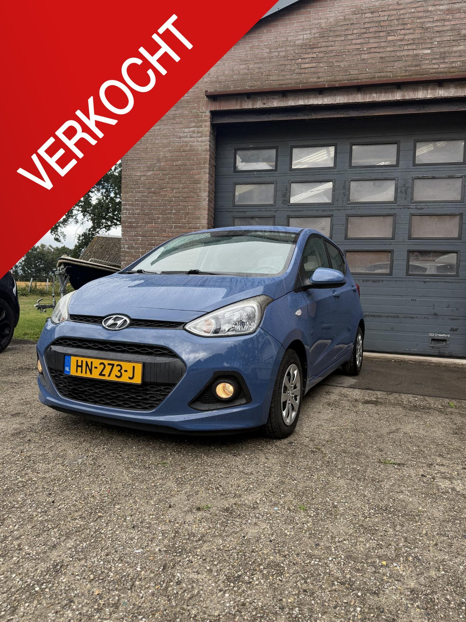 Hyundai i10 1.0i i-Motion Comfort Airco/NAVI/NAP, Voorwielaandrijving, Euro 5, Stof, Gebruikt