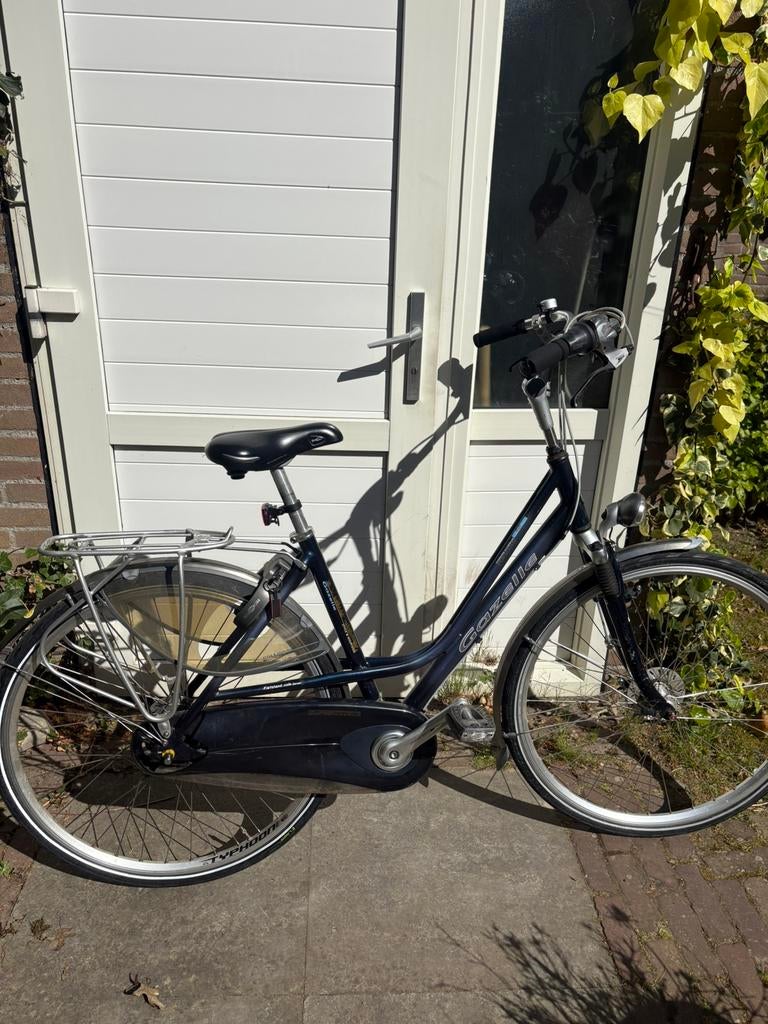 Gazelle damesfiets- 7 versnellingen- recent onderhoud, Fietsen en Brommers, Versnellingen, Zo goed als nieuw, Gazelle, 56 cm of meer