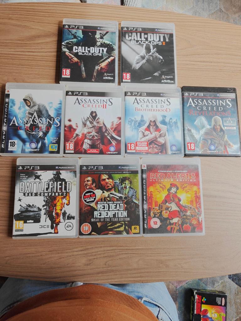 PlayStation 3 games 10 stuks, Avontuur en Actie, Online, Vanaf 18 jaar, 1 speler