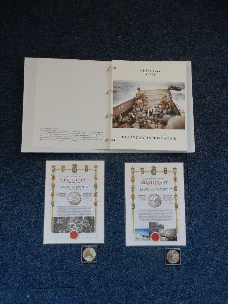 bevrijding 1940/1945 munten, Ophalen of Verzenden, Zilver, Nederland