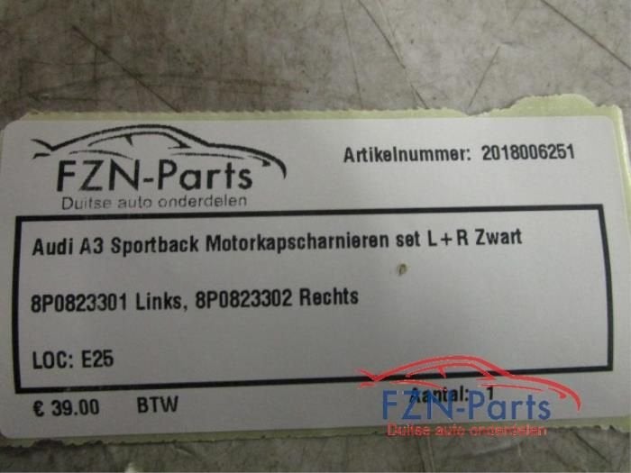 Motorkap Scharnier Audi A3 (22742484), Auto-onderdelen, Carrosserie en Plaatwerk, Ophalen of Verzenden, Gebruikt