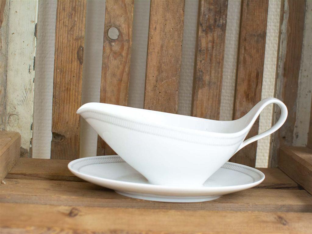 heissrich bavaria saus/jus kom met vast schaaltje 29164, Gebruikt, Ophalen of Verzenden, Bord(en), Wedgwood