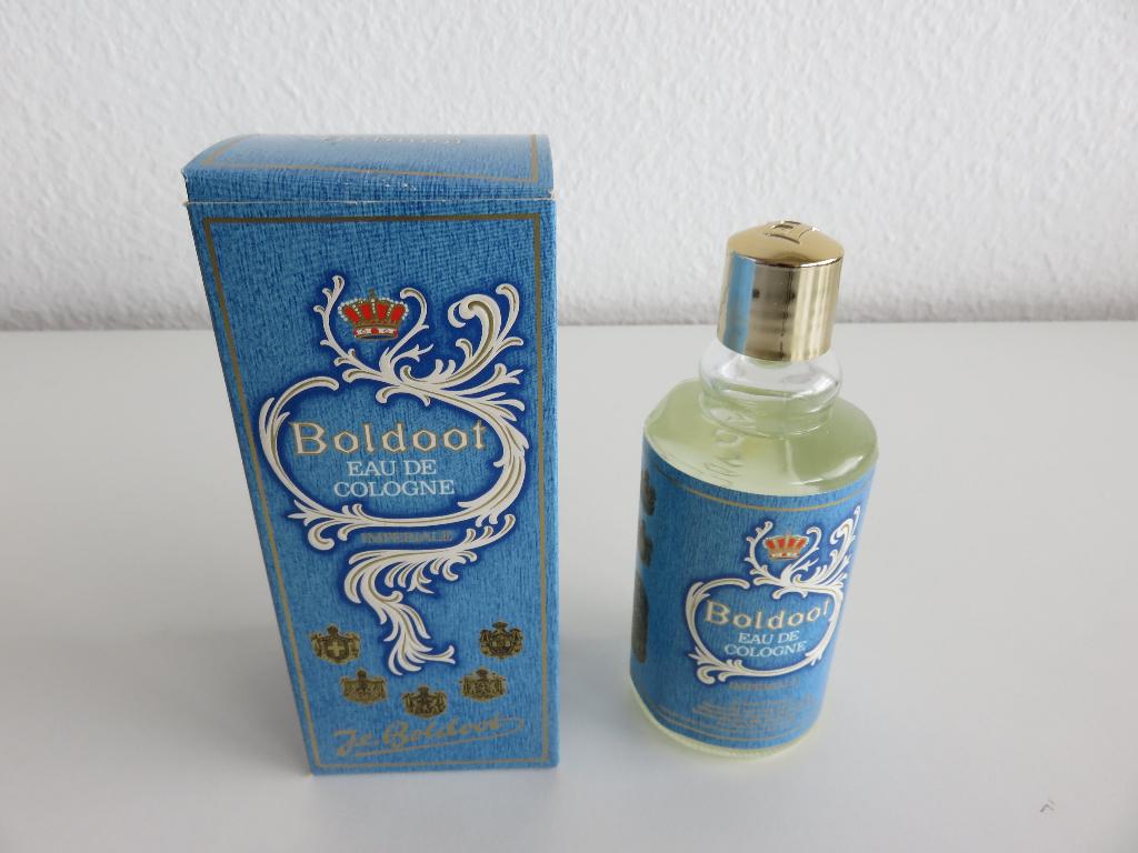 Vintage Boldoot eau de cologne Imperiale 100ml, Verzamelen, Ophalen of Verzenden, Zo goed als nieuw, Parfumfles, Gevuld