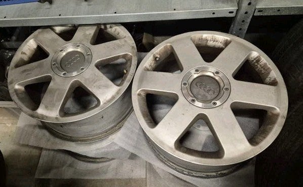 Originele 17 inch Audi TT MK1 (8N) Velgen – 6-Spaaks, Ophalen, Gebruikt