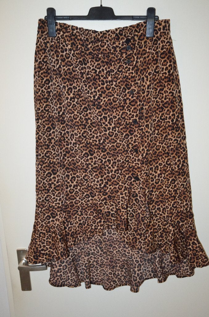 mooie nieuwe animal print rok maat XL MONKI, Meerkleurig, Maat 46/48 (XL) of groter, Nieuw, Ophalen of Verzenden