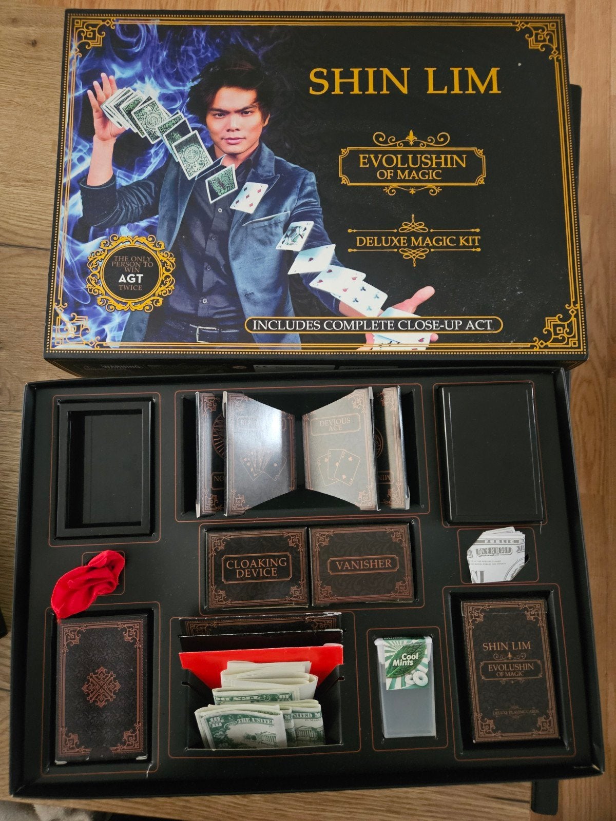shin lim goocheldoos, Ophalen of Verzenden, Gebruikt, Fopartikel