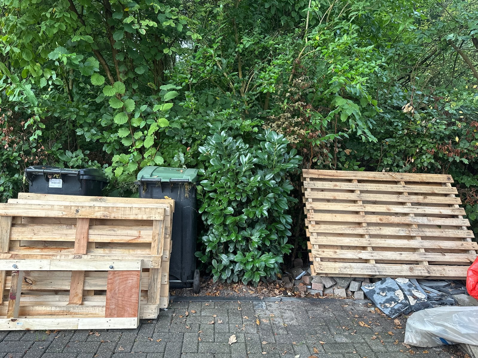 Houten pallets, Ophalen, Overige typen