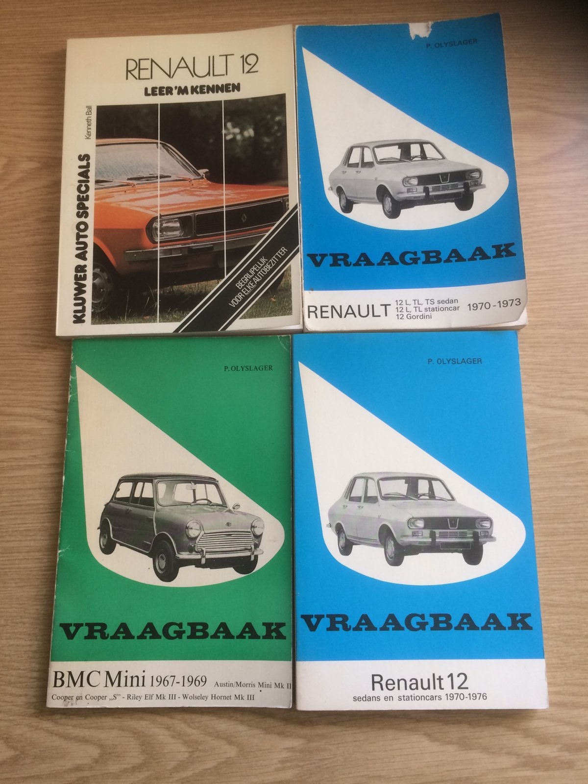 Renault en mini vraagbaak + div, Ophalen