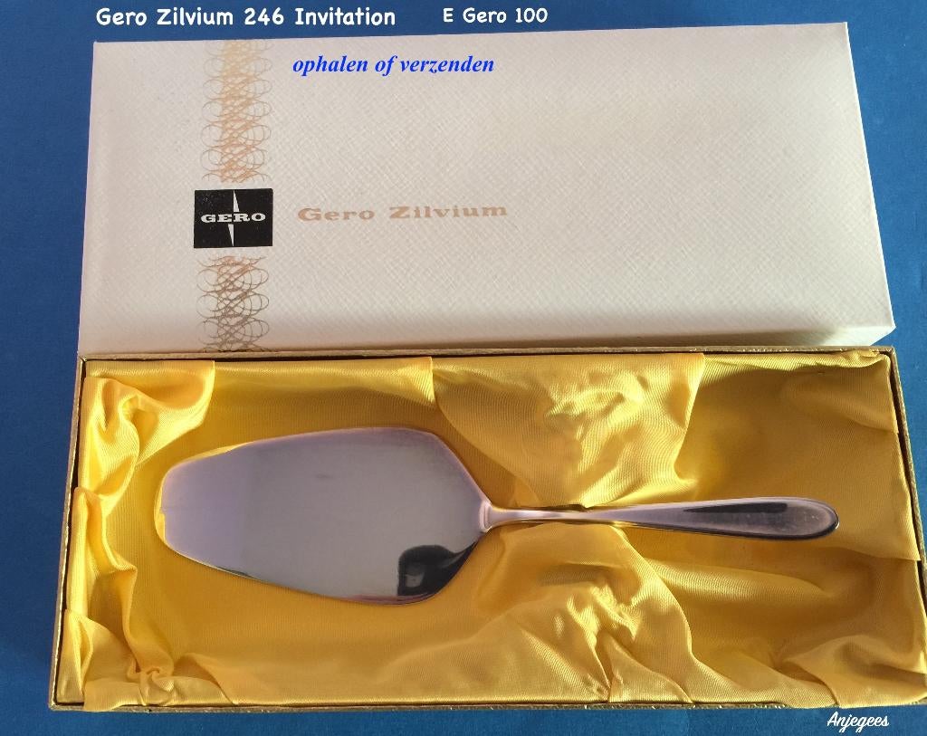 E GERO 100 Invitation 246 Zilvium Verzilverd, Ophalen