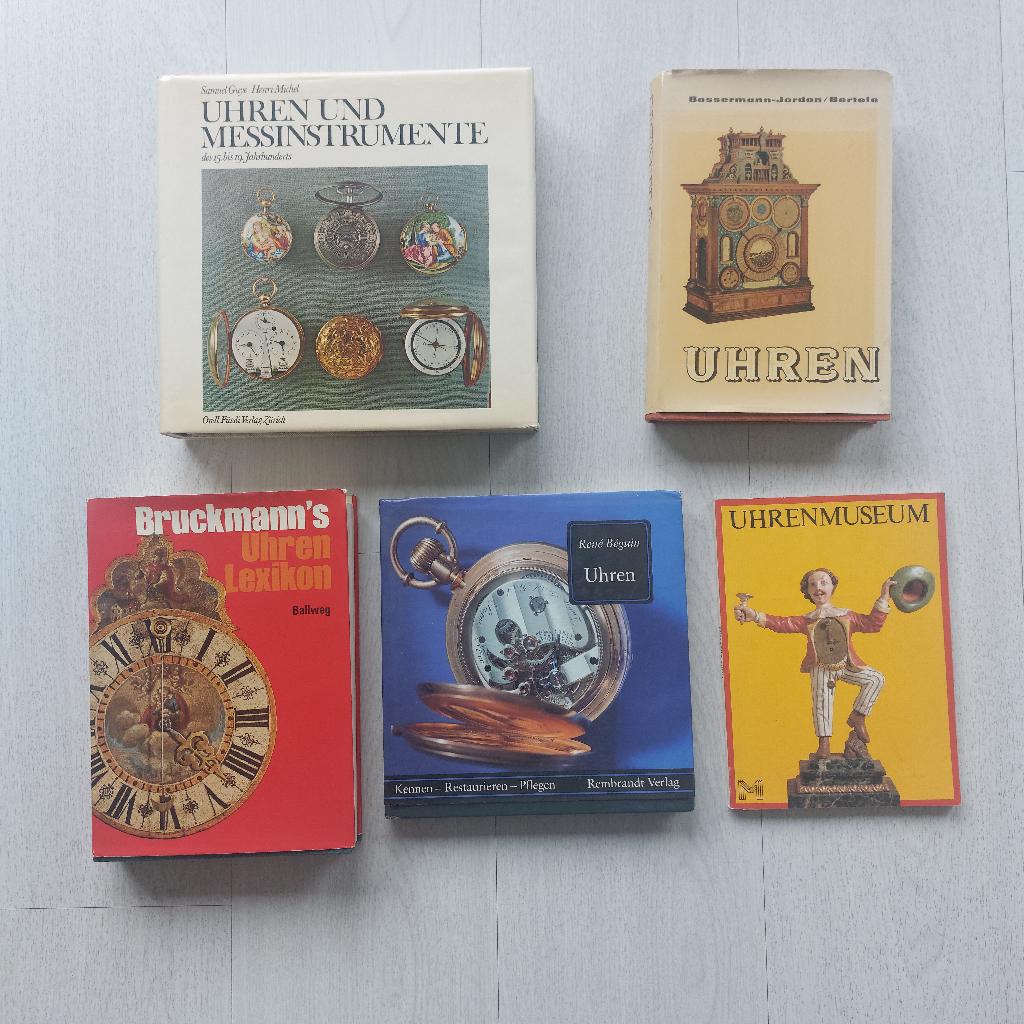 uurwerk boeken klokken, Antiek en Kunst, Antiek | Klokken, Verzenden