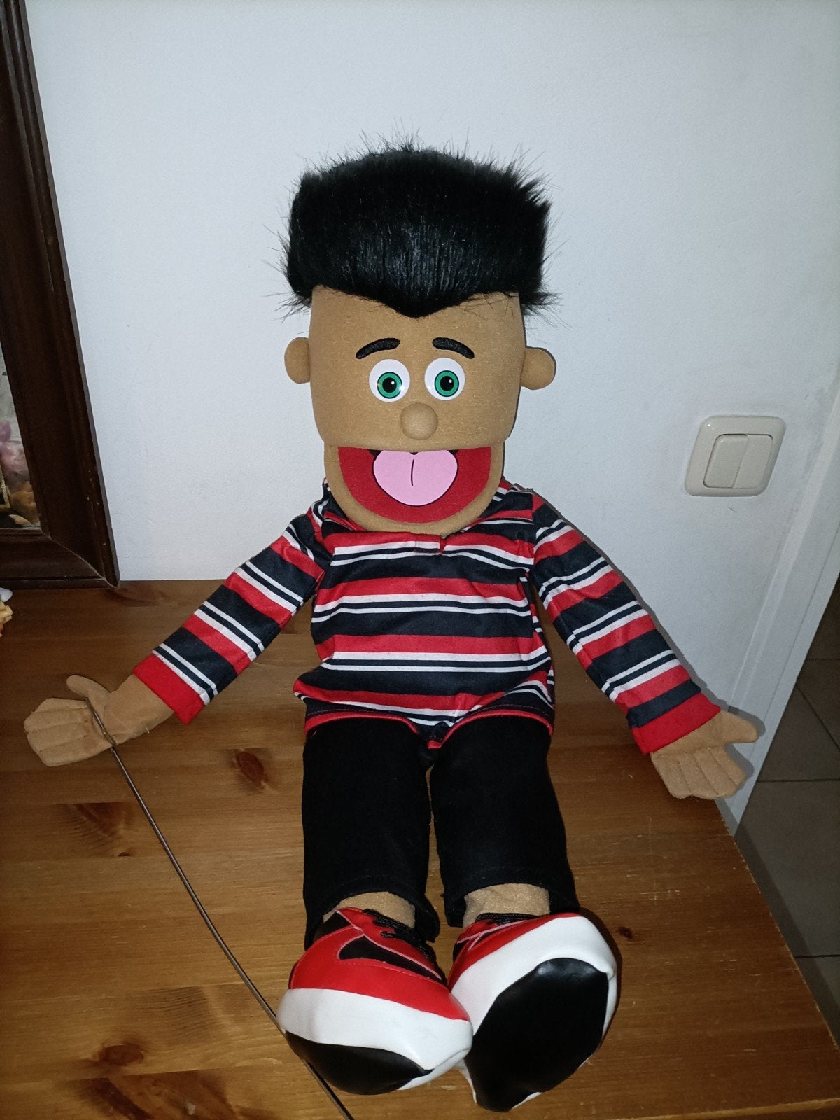Buikspreekpop Jose Spaanse jongen Silly Puppets handpop 75 c, Ophalen of Verzenden, Zo goed als nieuw