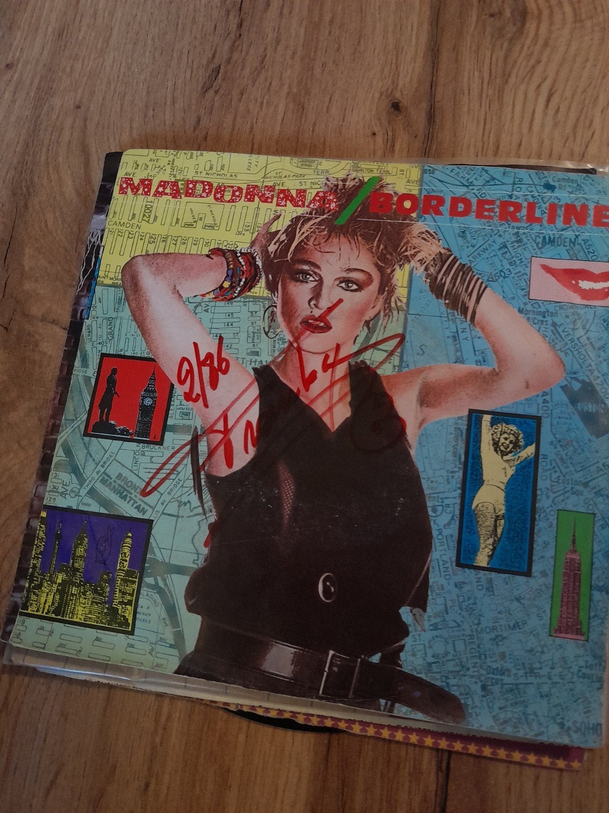Madonna 7inch borderline, Cd's en Dvd's, Ophalen of Verzenden, Zo goed als nieuw, Pop