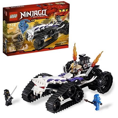 Lego Ninjago 2263 Spinjitzu Battle Ready - Zonder doos, Ophalen of Verzenden, Zo goed als nieuw