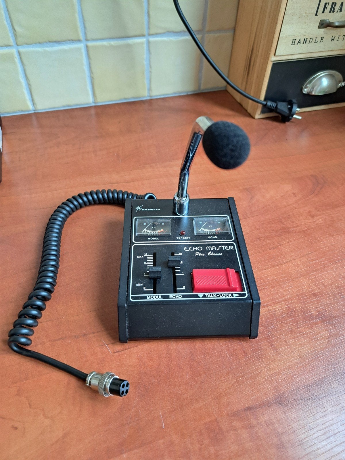 Sadelta Echo Master Plus Classic CB Microfoon, Ophalen of Verzenden