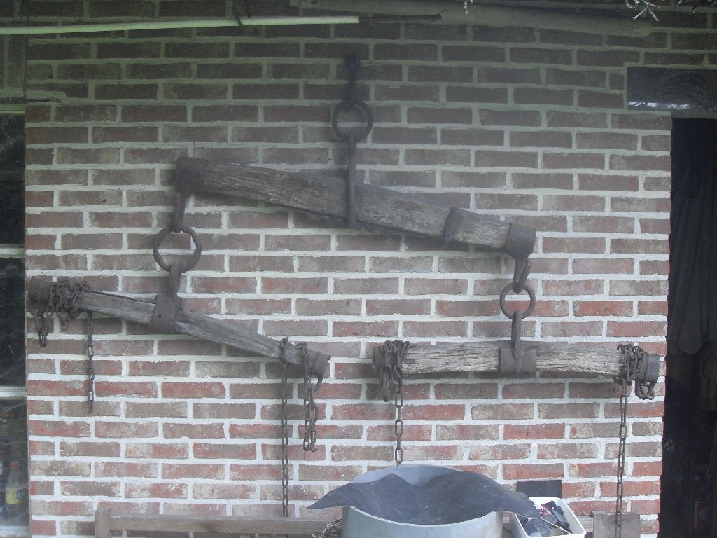Evenaar of tuigage, Ophalen