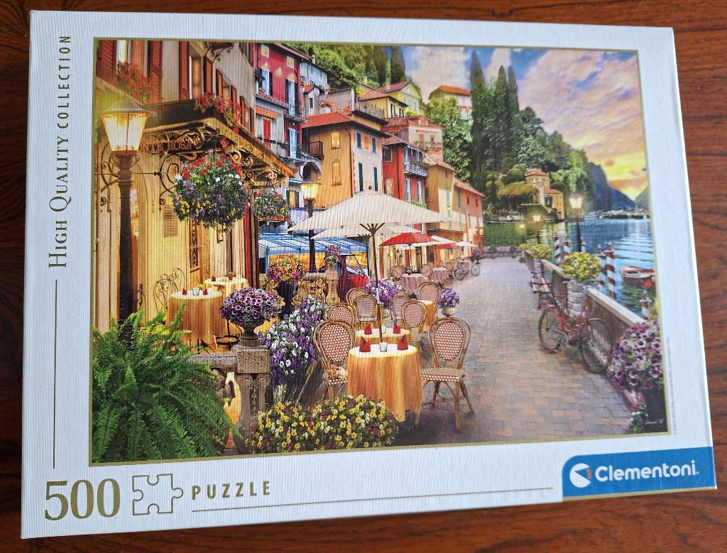 clementoni puzzel 500 stukjes, Ophalen, 500 t/m 1500 stukjes, Zo goed als nieuw, Legpuzzel