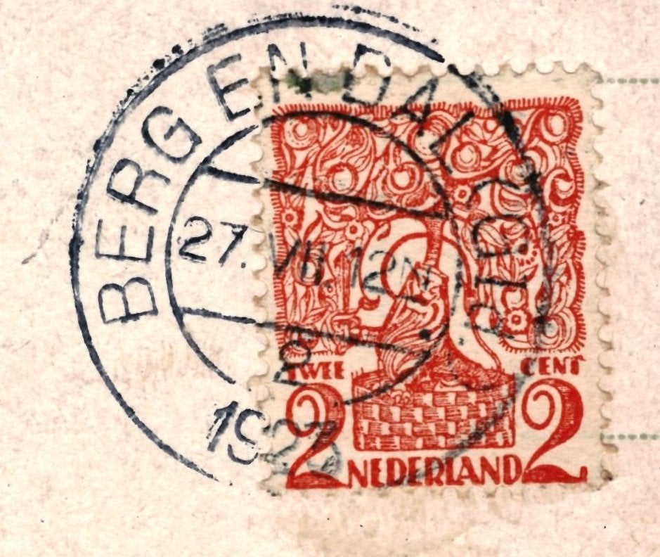 969202 Nijmegen Heilige Landstichting 1923 Gelopen met zegel, Ophalen of Verzenden, 1920 tot 1940, Gelopen, Gelderland