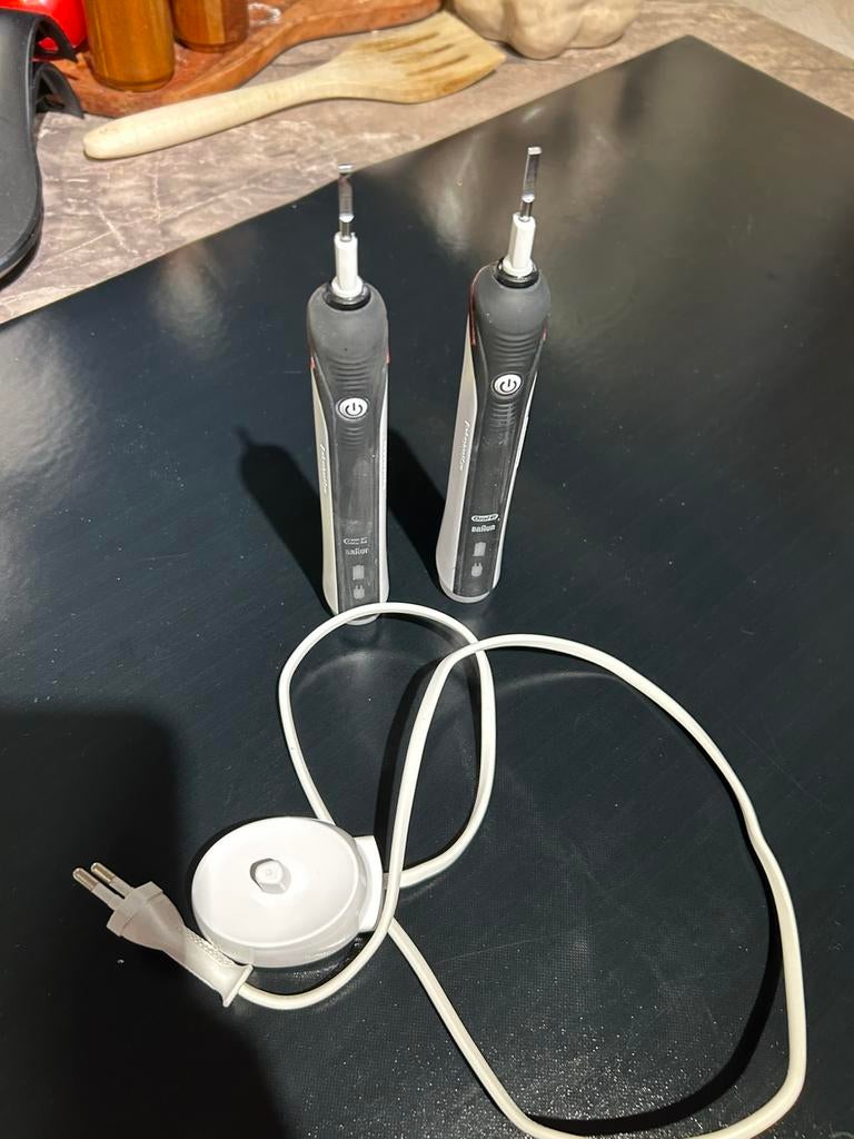 Electrische tandenborstel Orsl B Pro duo, Ophalen of Verzenden, Gebruikt, Tandenborstel