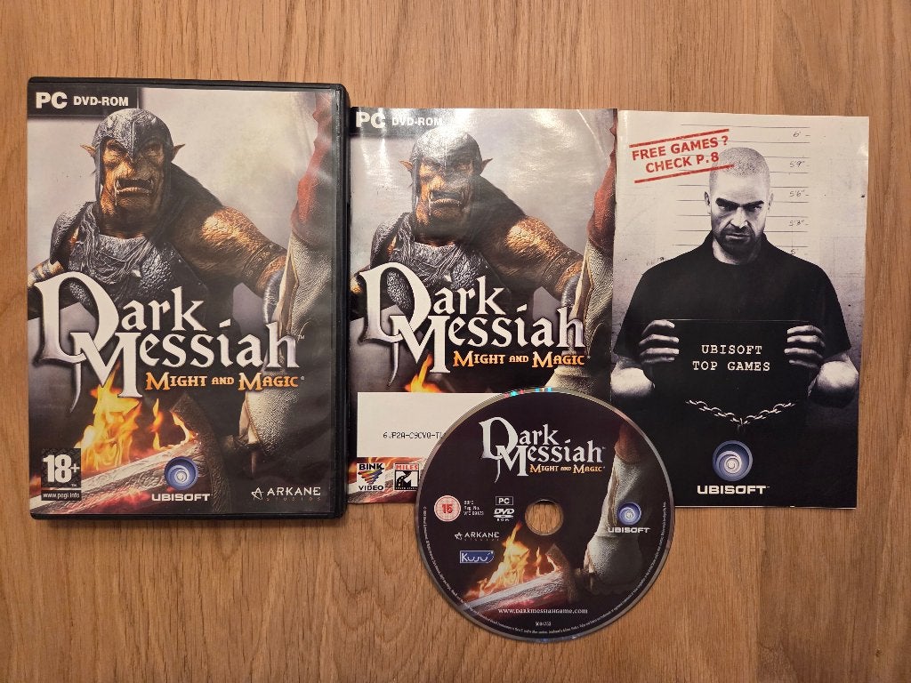 Dark Messiah Might and Magic (compleet), 1 speler, Ophalen of Verzenden, Zo goed als nieuw, Role Playing Game (Rpg)