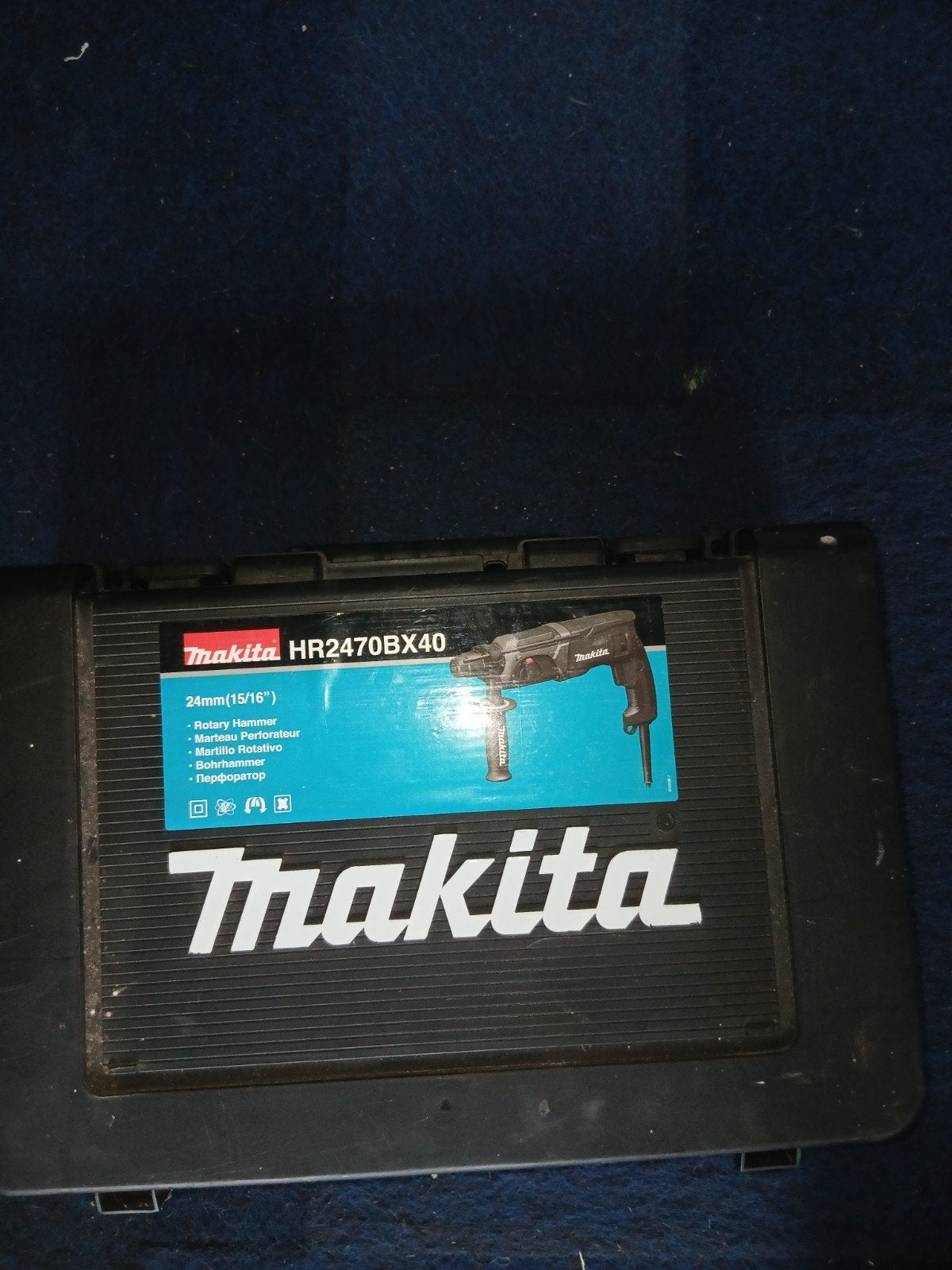 makita hr2470bx40, Doe-het-zelf en Verbouw, Ophalen, Zo goed als nieuw, Boor- en/of Breekhamer, Klopboormechanisme