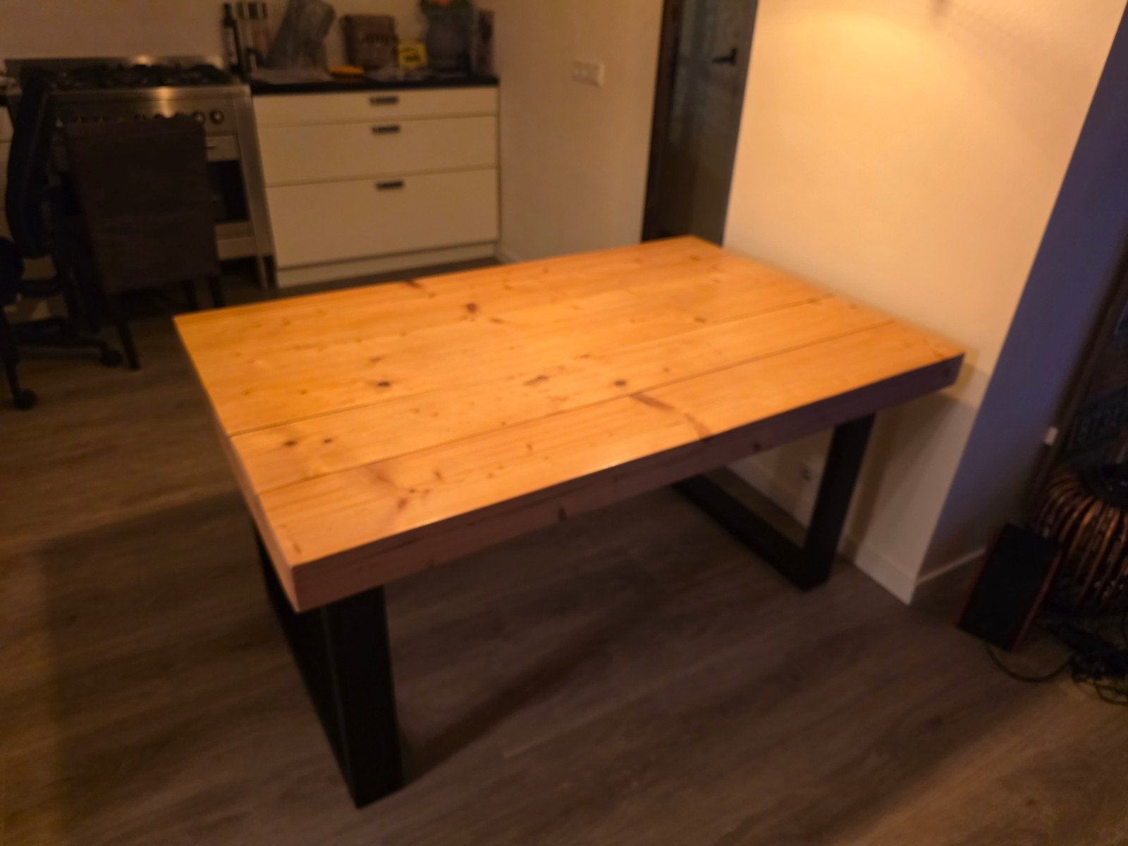 Houten meubels, Gebruikt, 100 tot 150 cm, 50 tot 100 cm, Vier personen