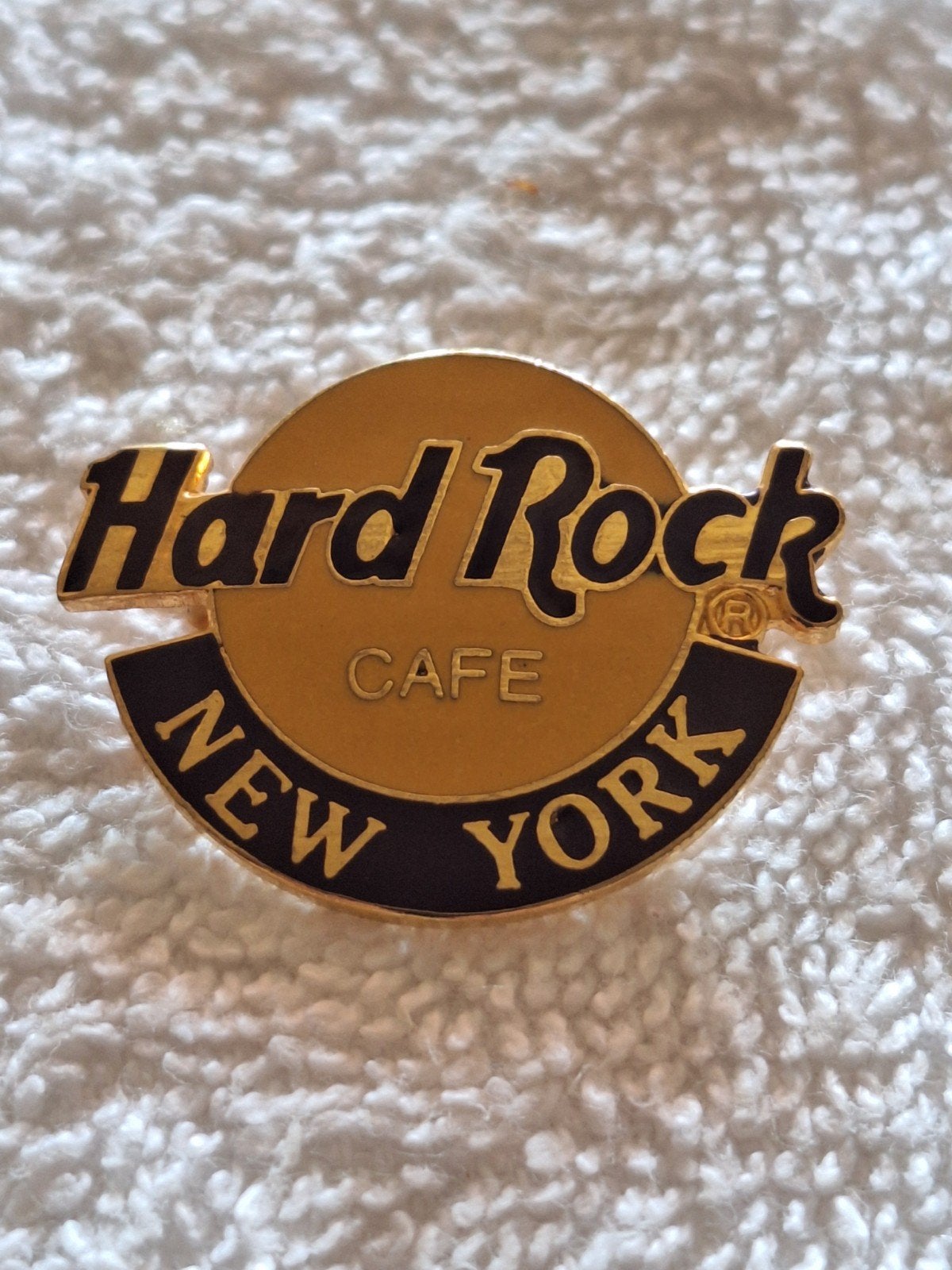Hard Rock Cafe : NEW YORK , Emaille Speld, Verzenden, Zo goed als nieuw, Merk, Speldje of Pin