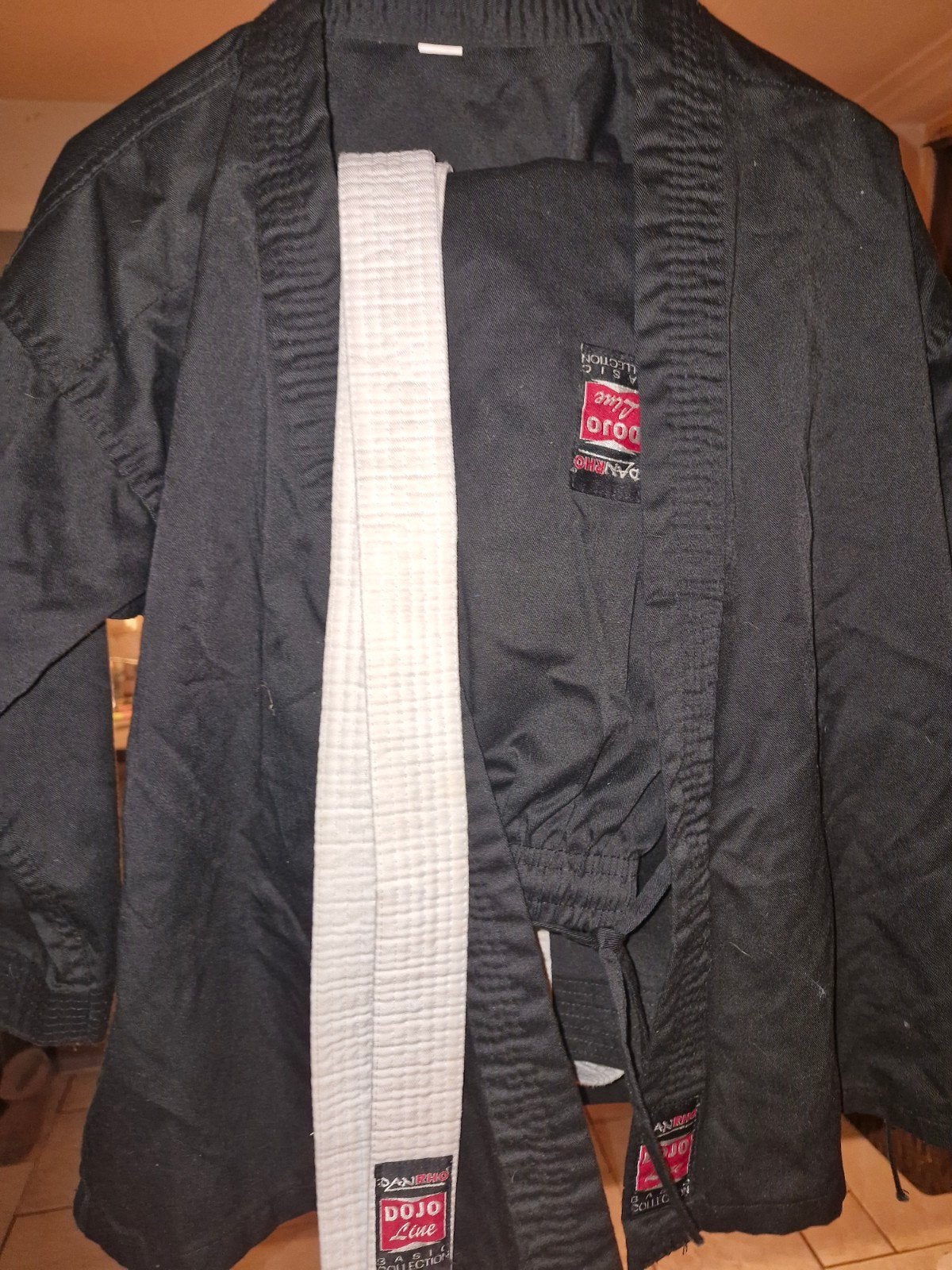 Karate kleding, Sport en Fitness, Ophalen, Zo goed als nieuw