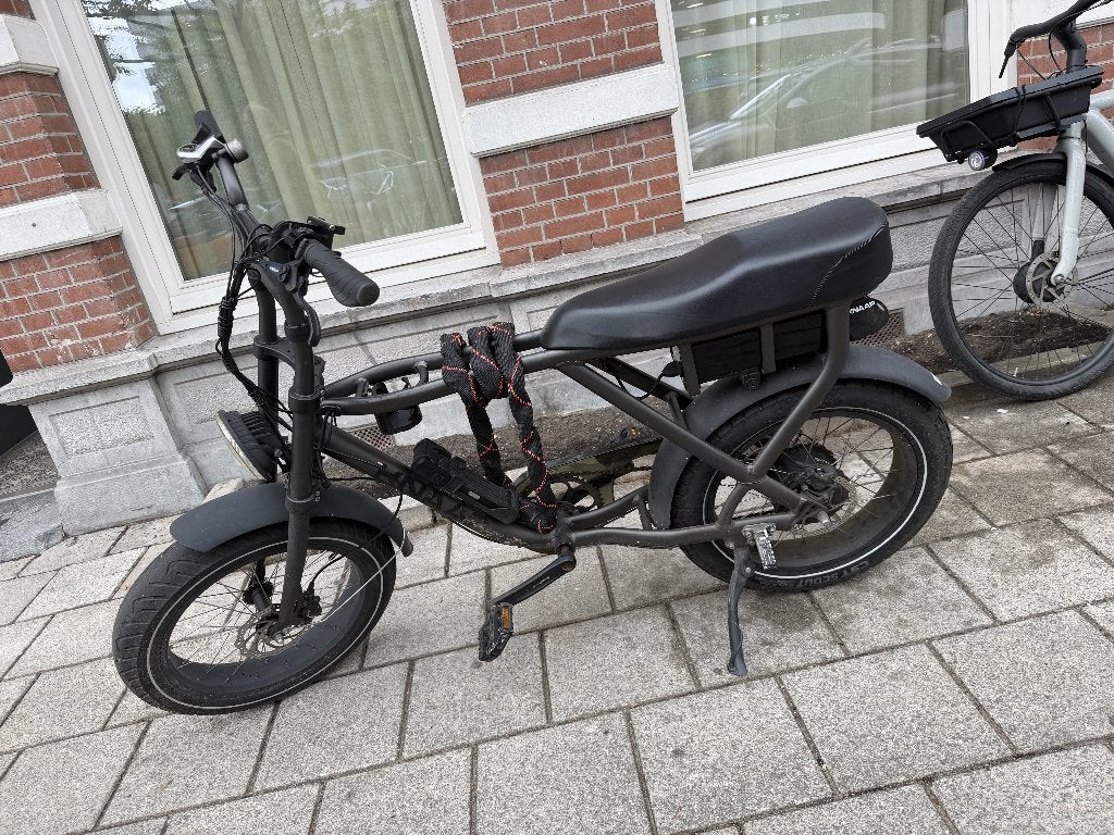Grijze Knaap fiets + customized zadel, Ophalen, Gebruikt, 50 km per accu of meer, Overige merken