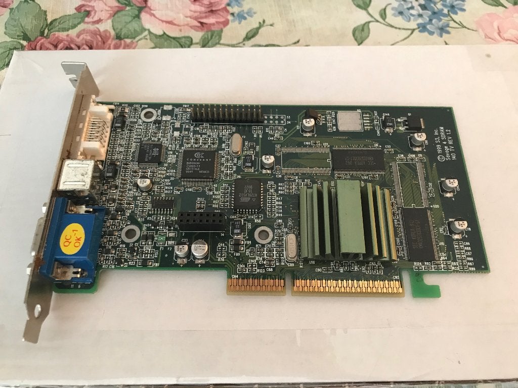 S3 Savage 4 SDRAM 140 TV REV 1.2 Videokaart - AGP, Computers en Software, Ophalen of Verzenden, S3