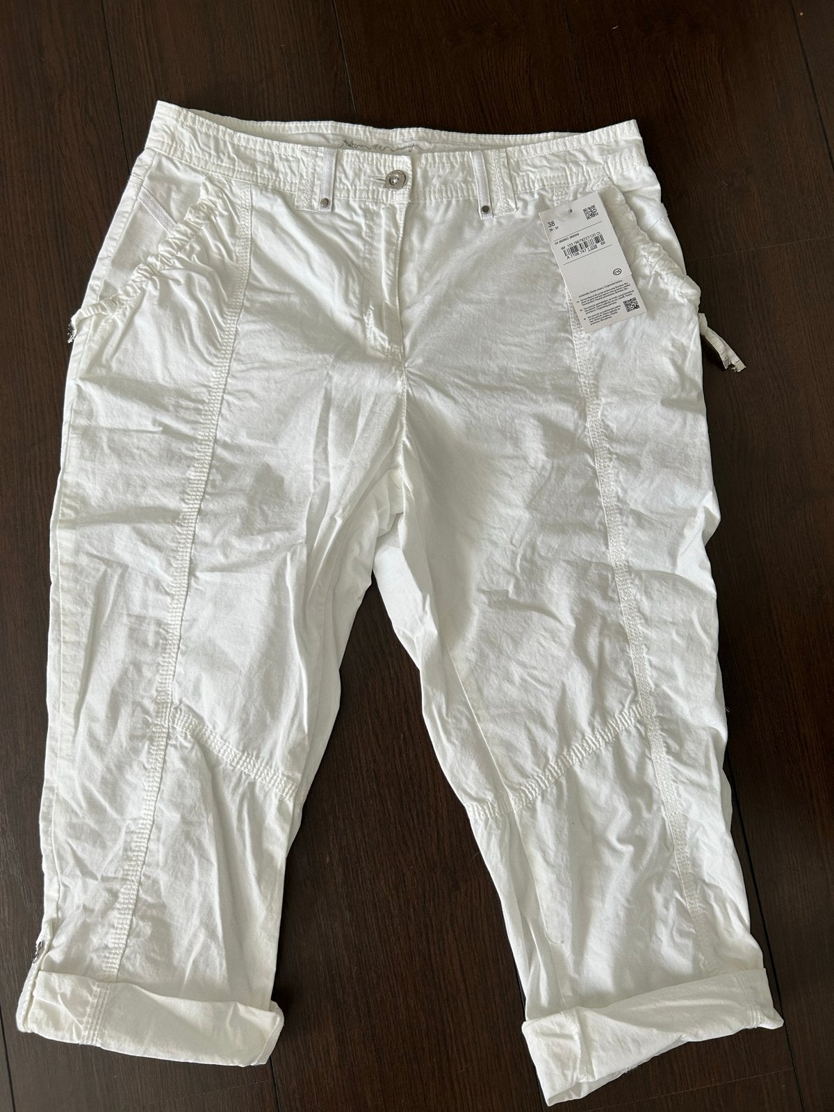 Canda C&A Premium Witte Capri Broek Maat 38, Maat 38/40 (M), Wit, Nieuw, Ophalen of Verzenden