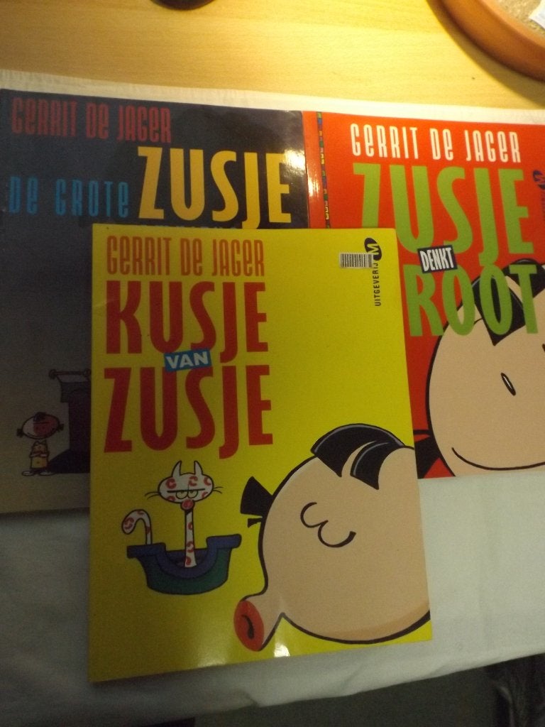 Zusje 3 x Gerrit de Jager Uitgeverij M, Meerdere stripboeken, Ophalen of Verzenden, Zo goed als nieuw, Gerrit de Jager