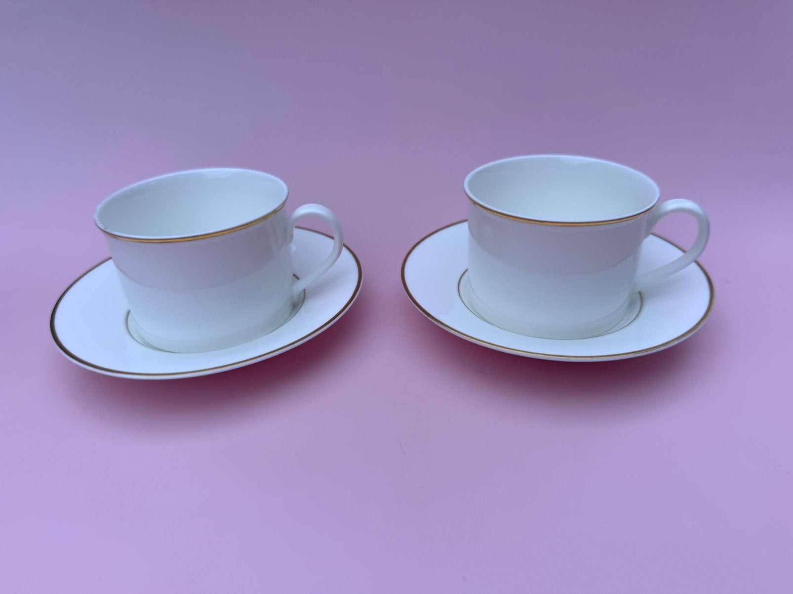 Prachtige Hutschenreuther Bone China koppen en schotels, Ophalen of Verzenden